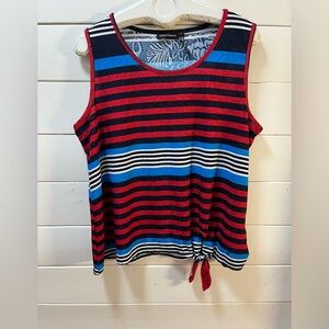 CLAIRE FRANCE – Striped Tank Top (Size 2X)